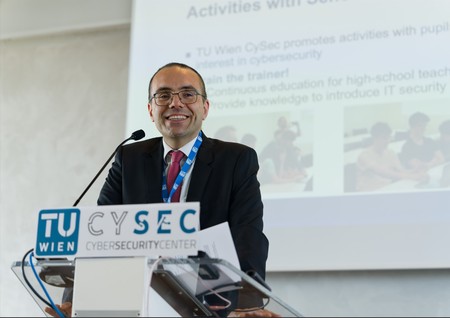 Co-Director of the Cybersecurity Center, Univ. Prof. Dr. Matteo Maffei