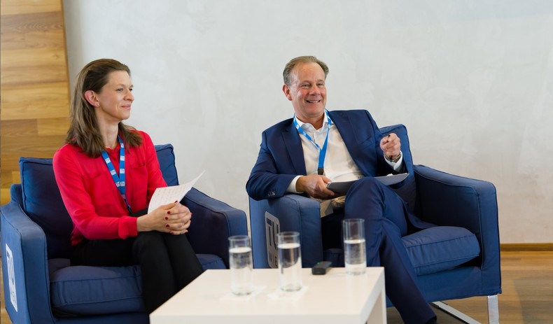 Stephanie Jakoubi, Managing Board at SBA Research, and Andreas Köberl, Managing Director of TÜV TRUST IT TÜV AUSTRIA GmbH